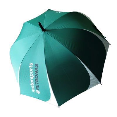 Wasserdichtes Polyester-Gewebe-windundurchlässige Golf-Regenschirme SGS