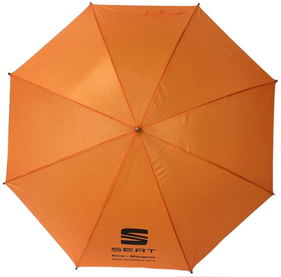 BV bestätigte automatischen offenen langen Stock-Regenschirm des Polyester-190T