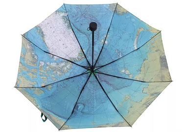 Kundengebundener Druck3 Falten-Regenschirm, mini automatischer Regenschirm für Sun oder Regen