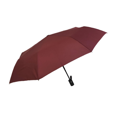 Windundurchlässiger faltbarer Rohseide-Geschäfts-Regenschirm für Männer und Frauen